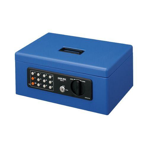 コクヨ 手提金庫テンキー付 CB−T11 A4 ブルー : カウモール