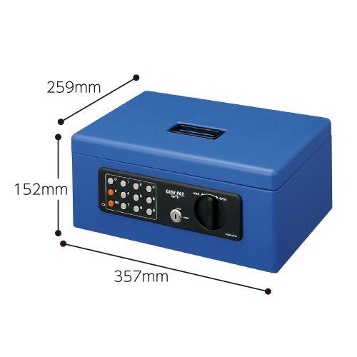 コクヨ 手提金庫テンキー付 CB−T11 A4 ブルー : カウモール