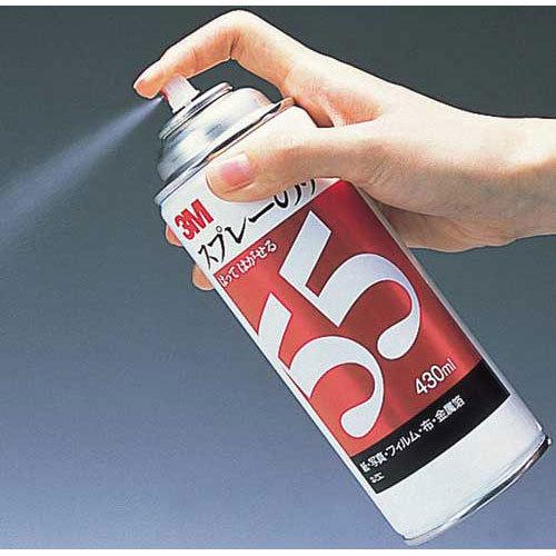 スリーエム　ジャパン スプレーのり５５　４３０ｍｌ　再接着タイプ　５缶｜kaumall｜02