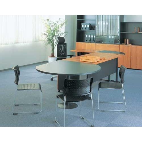 アイリスチトセ スタッキングチェア 背座樹脂アイボリー 4脚セット