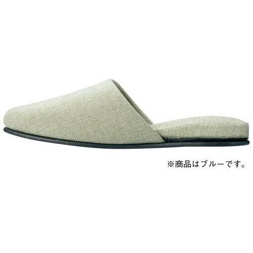 カウネット オリジナル布スリッパ　ブルー　５足入×６_1