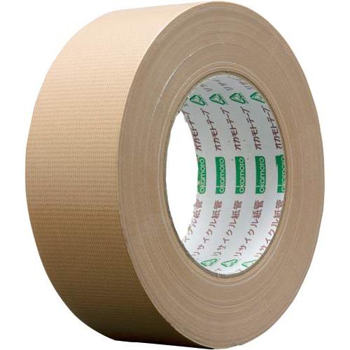 ガムテープ　45個 オカモト 長巻布テープ 45mm×50m 1巻 : カウモール - 通販