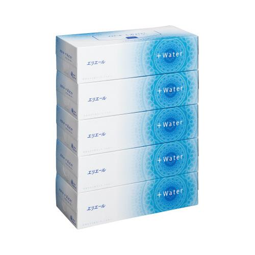 エリエール +Water 5個入り×10セット（50個） 【公式通販】