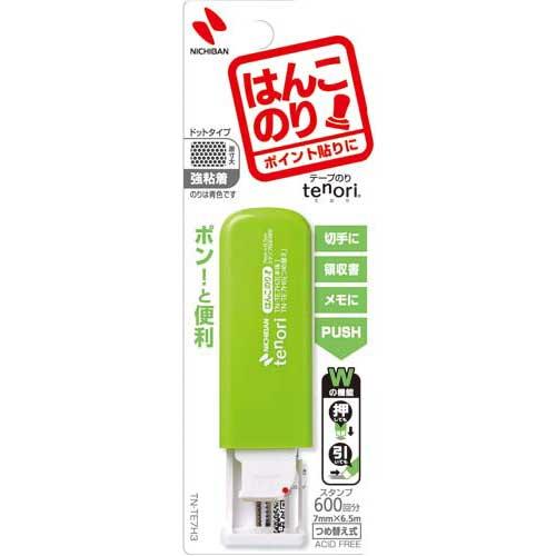 ニチバン テープのりｔｅｎｏｒｉはんこのりグリーン Majesticxpress Com