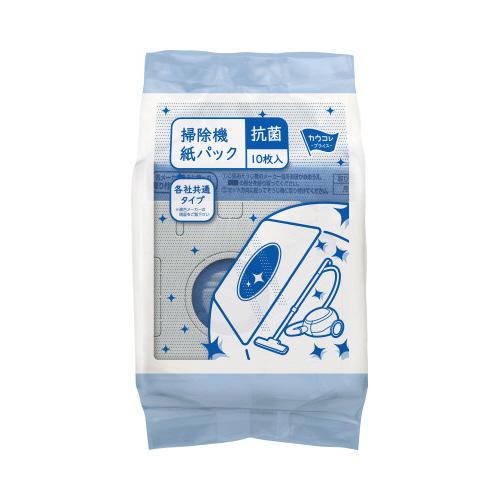 未使用品！掃除機用紙パック 各社共通　10枚いり✖️8 計80枚セット カウネット オリジナル 各社共通 掃除機用紙パック10枚×10