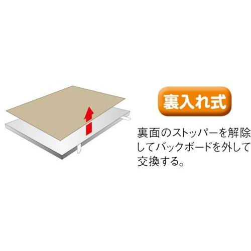 カウネット ポスターパネル　Ｂ２　シルバー×１２ 【小型】