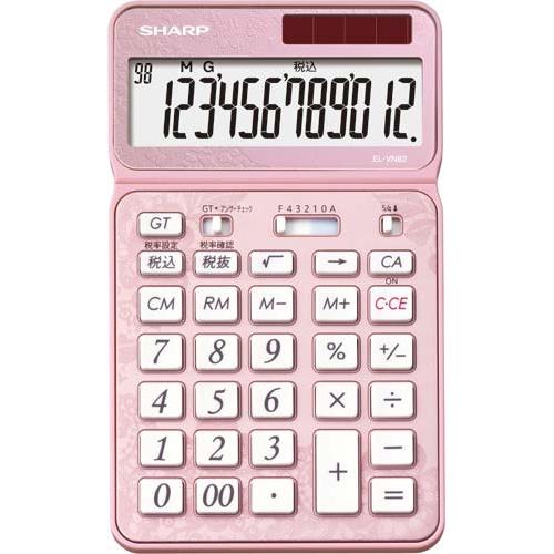シャープ 電卓　プレミアムシリーズ　ピンク×３ | 