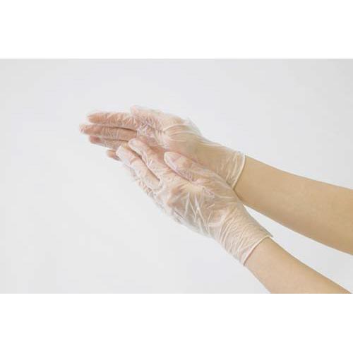 川西工業 ビニール使いきり手袋　粉なし　１００枚　Ｌ×２０｜kaumall｜02