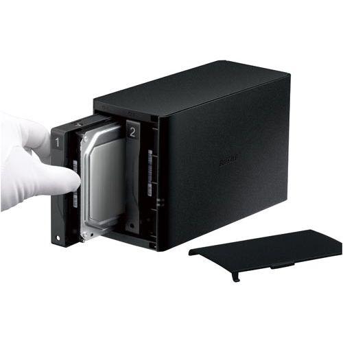 LS220DNB 2TB×2ドライブ バッファロー NAS Lステーション LS220DNB 2TB