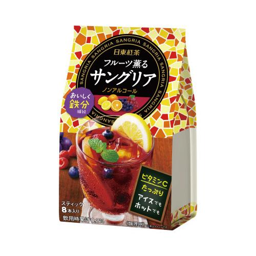 日東紅茶 高品質 フルーツ薫るサングリア １０本入 人気ブランドの新作 スティックタイプ