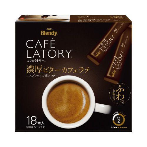 味の素AGF カフェラトリースティック濃厚ビターラテ18本×6