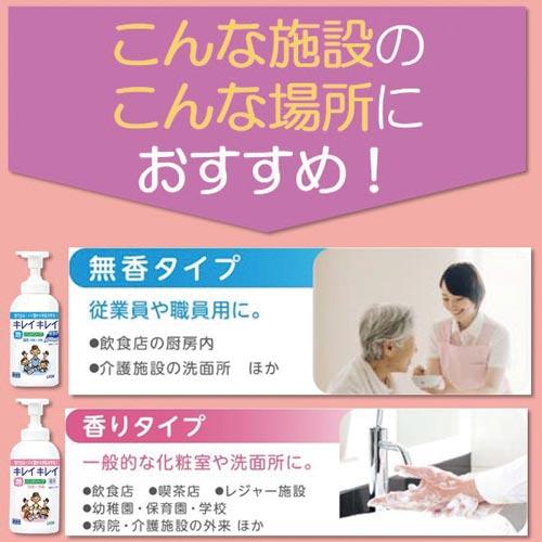 ライオンハイジーン キレイキレイ薬用泡ハンドソープ　無香料　４Ｌ×３｜kaumall｜03