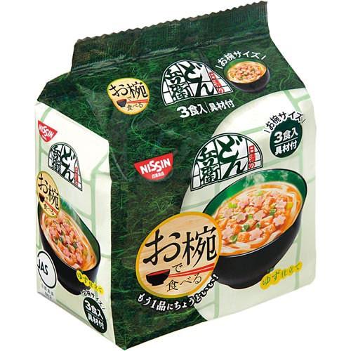 日清食品 お椀で食べるどん兵衛　３食パック　９０ｇ｜kaumall