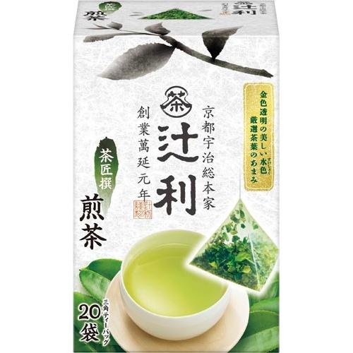 片岡物産 辻利 茶匠撰 煎茶 20袋 : カウモール - 通販 - Yahoo