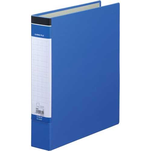 キングジム ＤリングファイルＢＦ　背幅５３ｍｍ　青　６冊 の商品画像