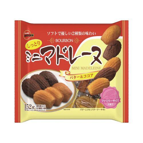 ブルボン ミニマドレーヌFS 152g : カウモール - 通販