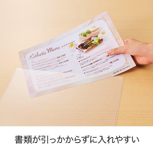 カウネット　「カウコレ」プレミアム 出し入れ簡単カードケース　ハードタイプＡ４×１００_2