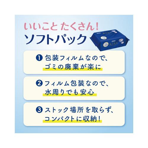 日本製紙クレシア クリネックス 肌うるる ソフトパック 240組×3