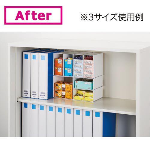カウネット　「カウコレ」プレミアム Ｋａｔａｚｕｋキャビネット内備品収納棚Ｓ横２個×３_5