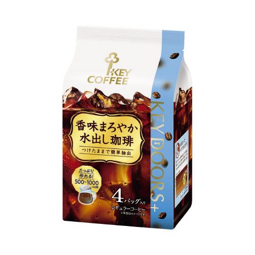 キーコーヒー 香味まろやか水出し珈琲　４Ｐ×３｜kaumall