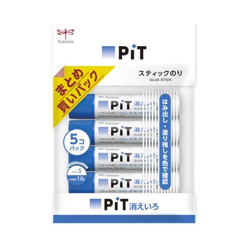 トンボ鉛筆 スティックのり消えいろピットｓ 約１０ｇ ５本 カウモール 通販 Paypayモール