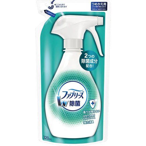 P＆G ファブリーズ ダブル除菌 詰替用 320ml : カウモール