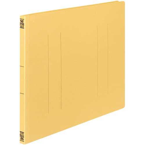 A3フラットファイル　樹脂製とじ具 コクヨ フラットファイルV樹脂とじ具 A3横 黄 10冊 : カウモール