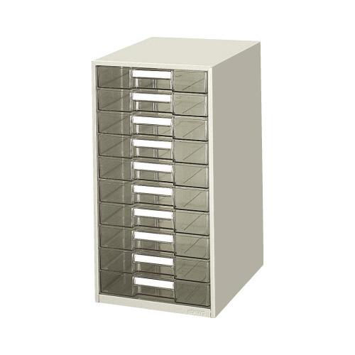 4つセット☆レターケース　透明プラスチック　A4 引き出し 10段 コクヨ レターケース透明プラスチック引き出しA4 10段