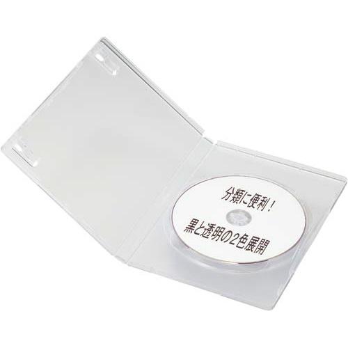 ナガセテクノサービス CD／DVDケース M−lock透明 10枚入