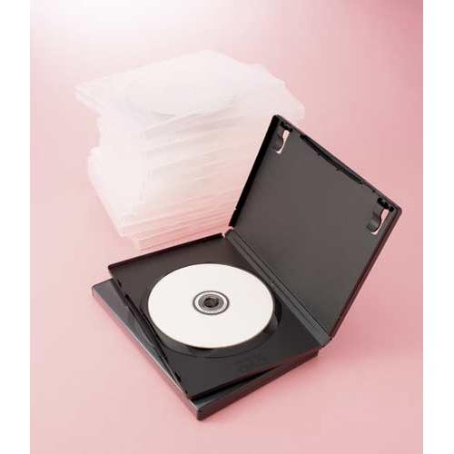 ナガセテクノサービス CD／DVDケース M−lock透明 10枚入