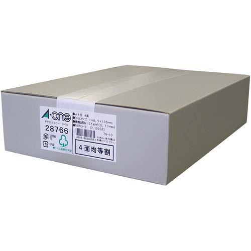 エーワン ＰＰＣラベル　Ａ４　４面　５００枚