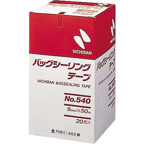ニチバン バッグシーリングテープ NO．540 赤 20巻入