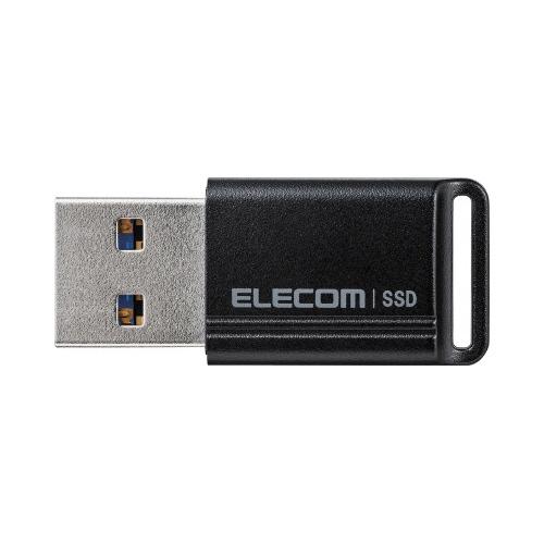 エレコム SSD 外付け 1TB 超小型 ブラック : カウモール - 通販