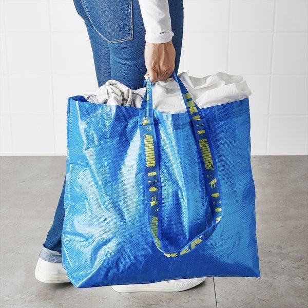 イケア IKEA バッグ ブルーバッグ エコバッグ 袋 Mサイズ×2枚 FRAKTA フラクタ(袋ブルーM×2) :0911-000773:買うモール  カウモ - 通販 - Yahoo!ショッピング
