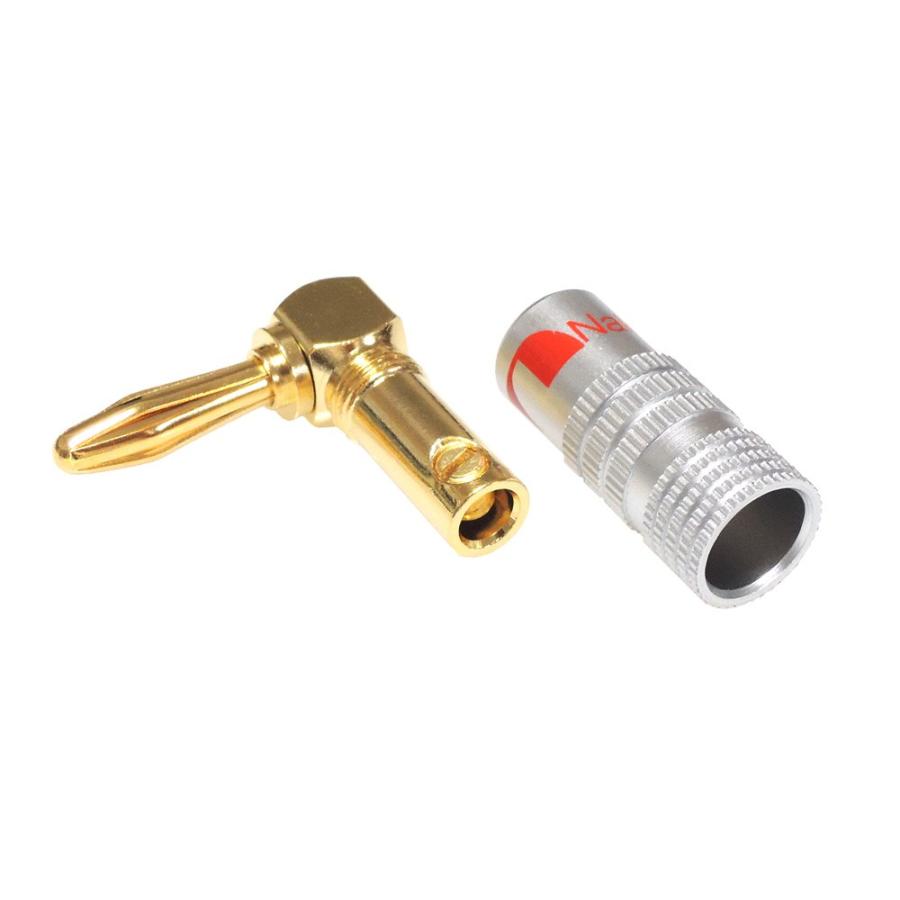 ナカミチ Nakamichi L型バナナプラグ 金めっき NL : KAUMO カウモ