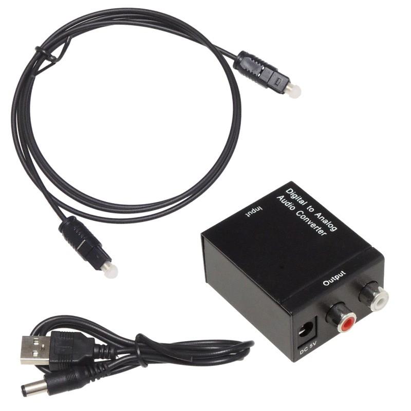 光デジタル Rca 変換器 Daコンバーター Tos Toslink 光ケーブル付き Ys 531 Kaumo カウモ ヤフー店 通販 Yahoo ショッピング