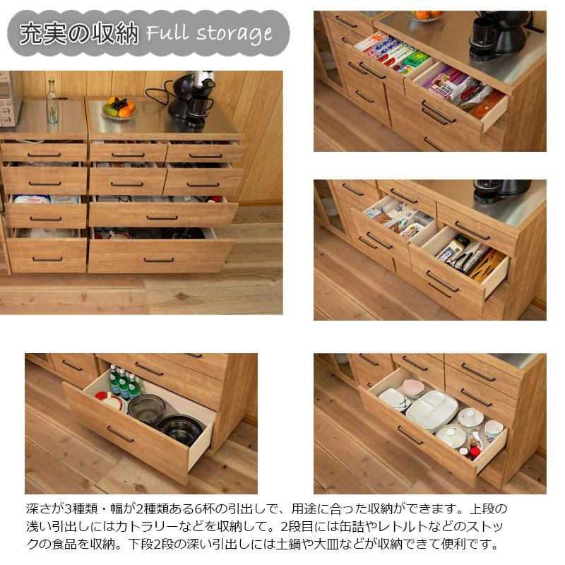 STING ステンレストップキッチンカウンター80