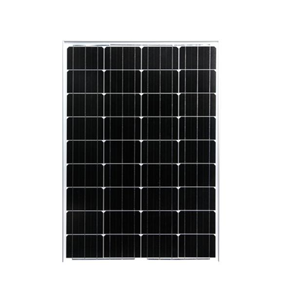 100W ソーラーパネル 発電 単結晶 アルミフレーム 12V バッテリー充電｜kausmedia｜02