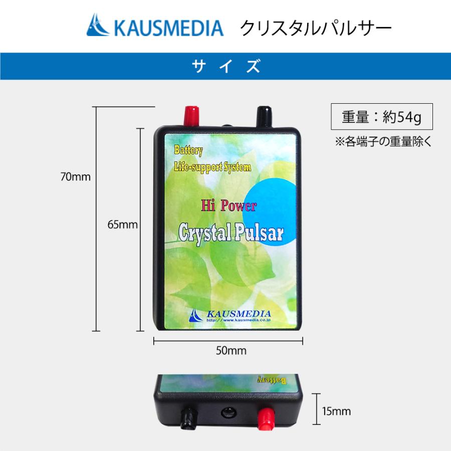 サルフェーション 除去 バッテリー寿命延命装置 クリスタルパルサー デサルフェータ 長持ち デサルフェーション 国産 Y字端子 KAUSMEDIA | KAUSMEDIA | 02