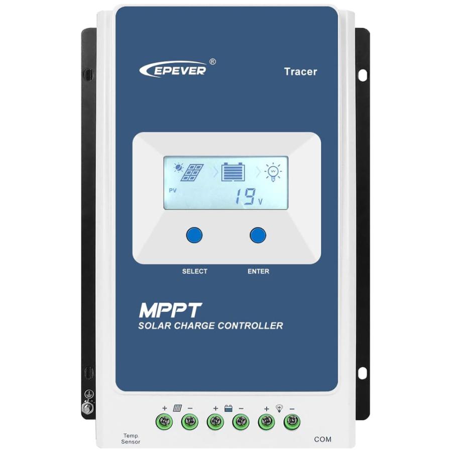 30A MPPT チャージコントローラー ソーラーパネル Tracer3210AN epever epsolar 12V 24V 自動判別 ソーラー発電システム 高効率 太陽光発電の画像