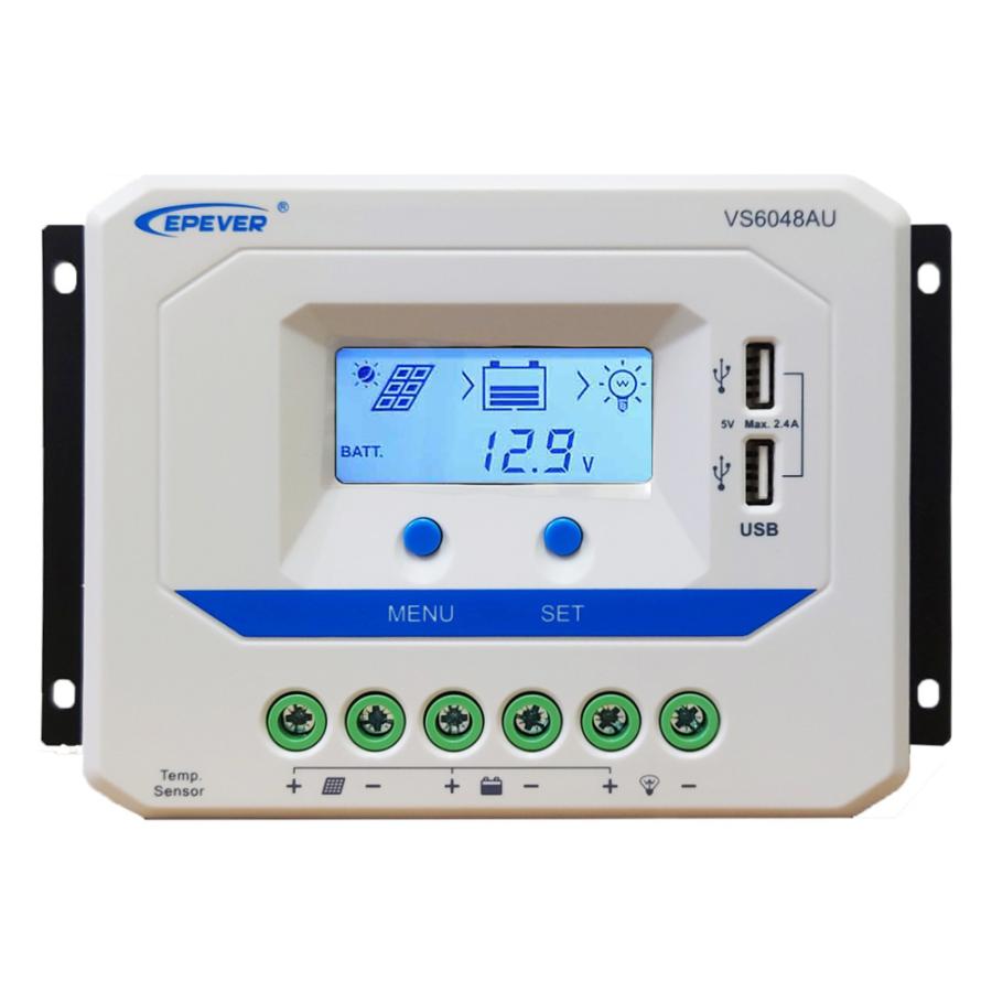 60A PWM チャージコントローラー EPEVER VS6048AU ソーラー充電 60A PWM チャージコントローラー EPEVER VS6048AU ソーラー充電