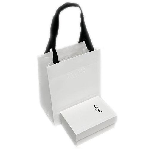 未使用 セリーヌ 二つ折り財布 10B653BRH CELINE メンズ 札入れ 財布 バイフォールド ウォレット テレパシー・ラブ カーフ ブラック レッドの画像