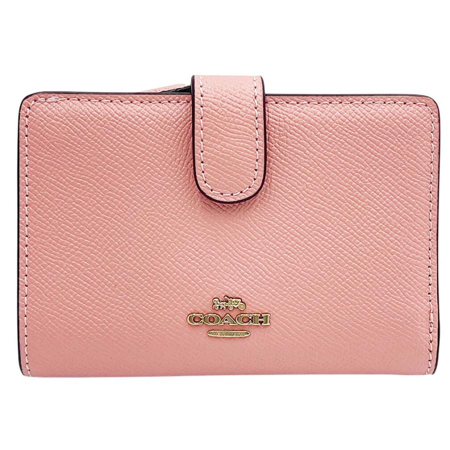 未使用 コーチ COACH 二つ折り財布 ピンク 財布 F11484 COACH（コーチ） 二つ折り財布 レディース ミディアム財布 F11484