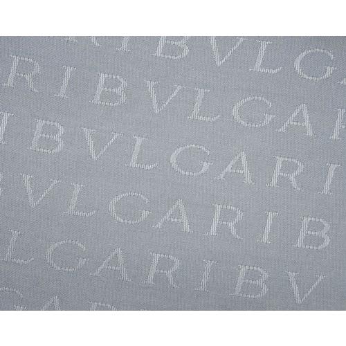 BVLGARI（ブルガリ） 未使用 ストール BVLGARI 17312 大判 ロング 薄手