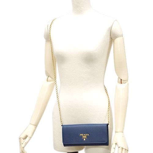 プラダ チェーンショルダーウォレット 長財布/折り財布バッグ プラダ PRADA 財布 バッグ SAFFIANO LEATHER WALLET CHAIN
