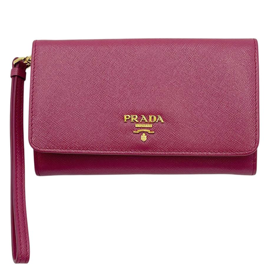 PRADA（プラダ） 財布 PRADA 1M1438 PORTAF.PATT.LUNGA サッフィアーノ