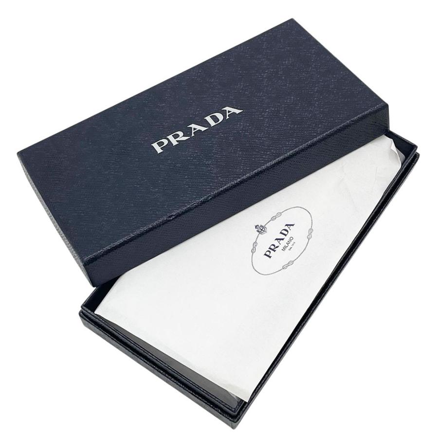 PRADA（プラダ） 財布 PRADA 1M1438 PORTAF.PATT.LUNGA サッフィアーノ