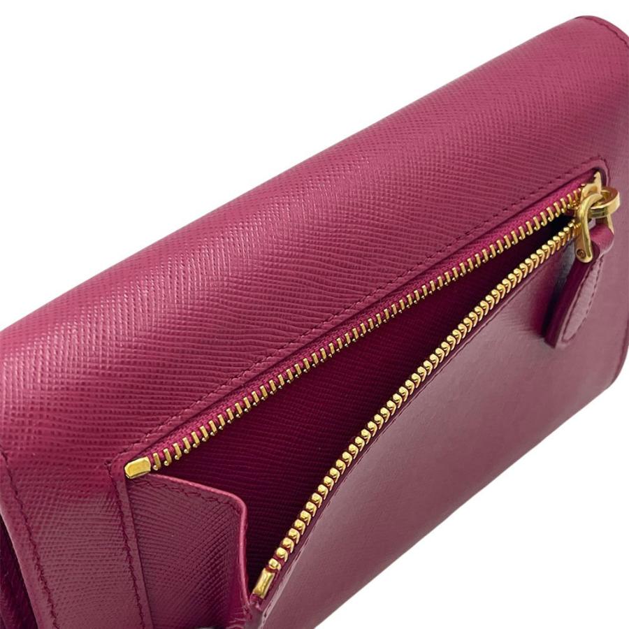 PRADA（プラダ） 財布 PRADA 1M1438 PORTAF.PATT.LUNGA サッフィアーノ