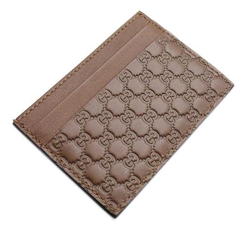 グッチシマ 未使用 グッチ カードケース GUCCI 262837-2527 薄型