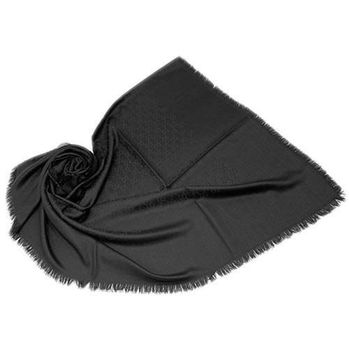 GG グッチ ショール GUCCI 大判 正方形 ストール ライト ウール シルク